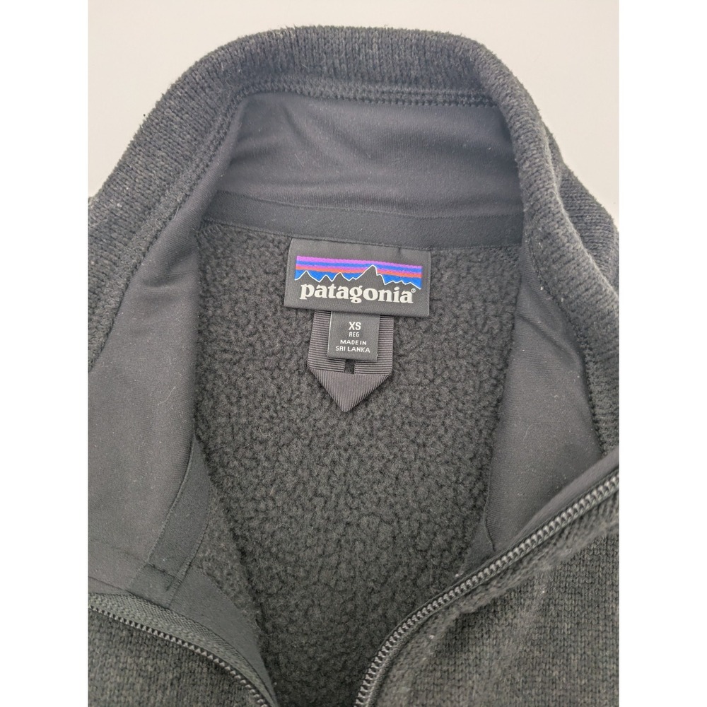 Patagonia Better Sweater Vest Black Women's Size XS Gorpcore Hiking Outdoor - Picture 6 of 7